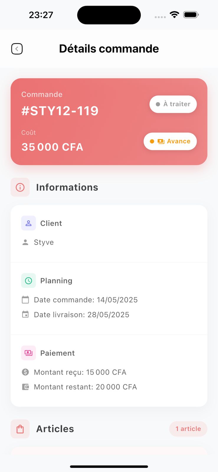 App Mobile SmartCouture
